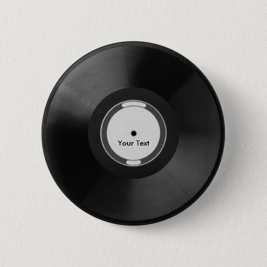 Vinyl.Record Button (Vorderseite)