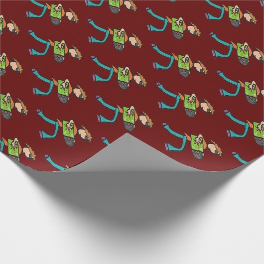 Vinyl Record Collection Geschenkpapier (Ecke)