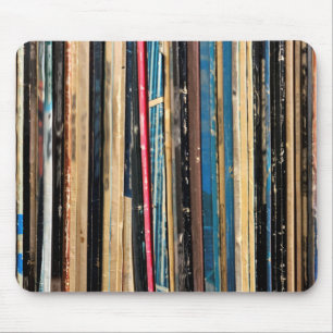 Vinyl Record Collector DJ Music Lovers Gift Mousepad