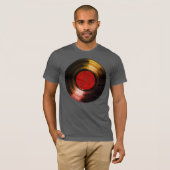 Vinyl Record cool & Retro T-Shirt (Vorne ganz)