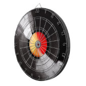 Vinyl Record Dartboard Dartscheibe (Vorderseite rechts)