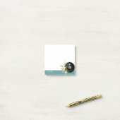 Vinyl Record, floral, Oldies Rustikal, Frauenmusik Post-it Klebezettel (Auf Schreibtisch)