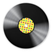 Vinyl Record Keramik Knob Keramikknauf (Vorderseite)