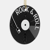 Vinyl Record Keramik Ornament (Rechts)