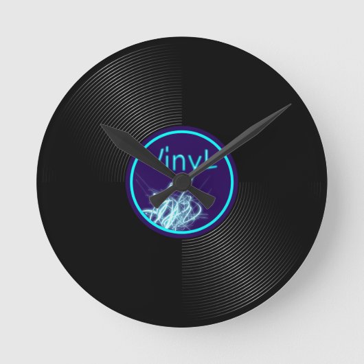 Vinyl Record LP Album 33 Runde Wanduhr (Vorderseite)