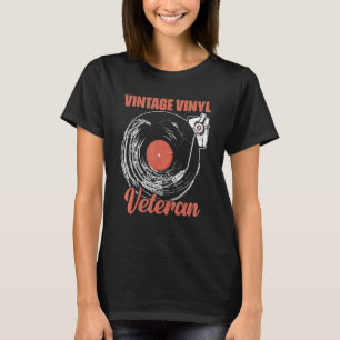 Vinyl Record LP Retro Vintager Vinyl für Musik T-Shirt