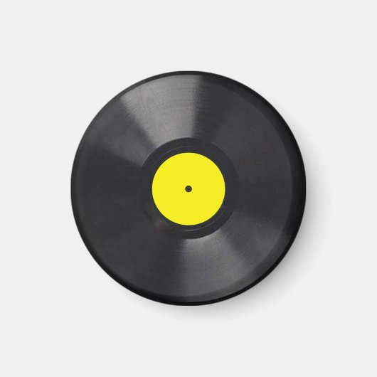 Vinyl Record Magnet (Vorne)