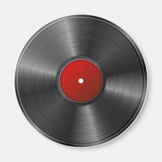 Vinyl Record Magnet (Vorne)