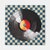 Vinyl Record Magnet (Vorne)