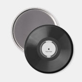 Vinyl.Record Magnet (Vorderseite/Rückseite)