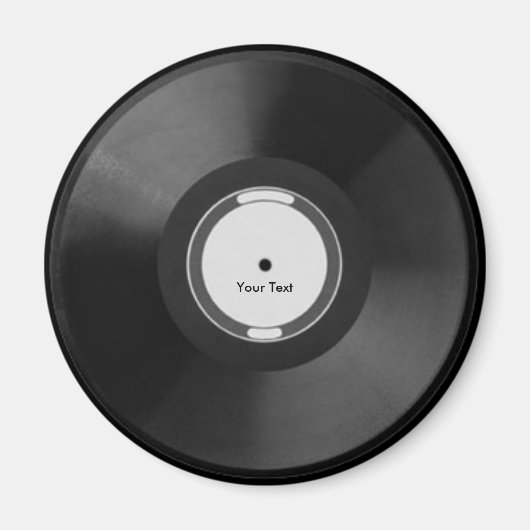 Vinyl.Record Magnet (Vorne)