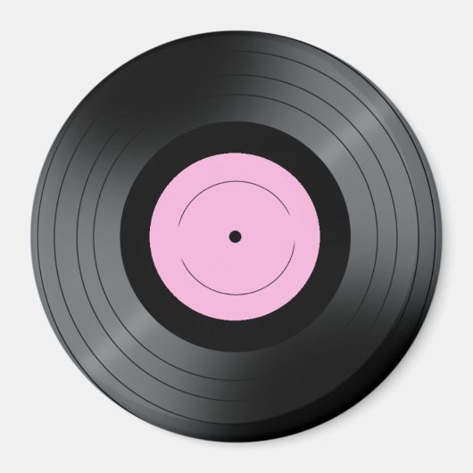 Vinyl Record Magnet (Vorne)