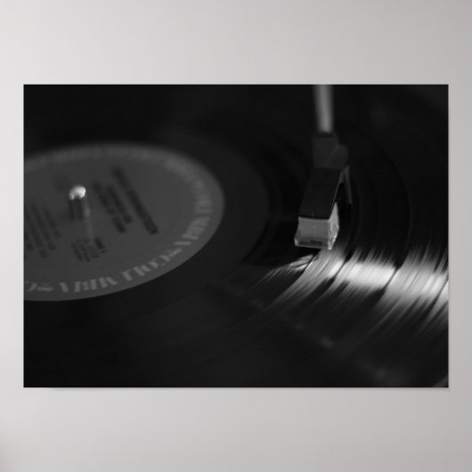 Vinyl Record Player Poster (Vorne)