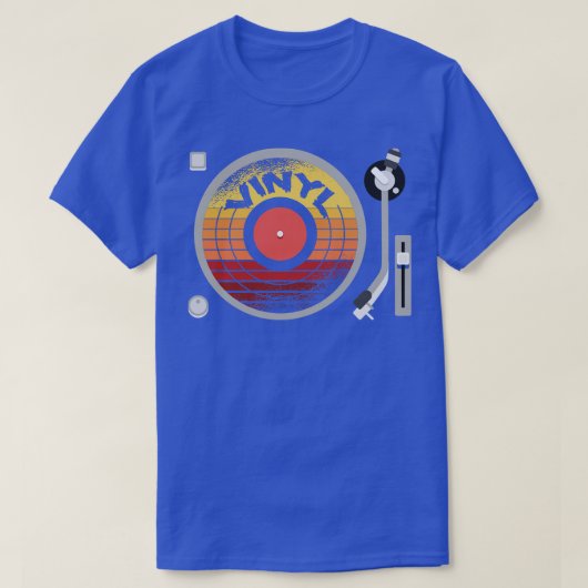 Vinyl Record Player T-Shirt (Design vorne)