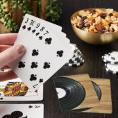 Vinyl Record Playing Cards Spielkarten (In Situ)