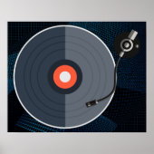 Vinyl Record Poster (Vorne)