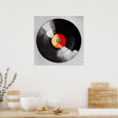 Vinyl Record Poster (Küche)