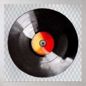 Vinyl Record Poster (Vorne)