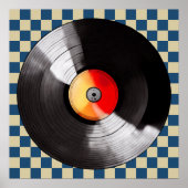 Vinyl Record Poster (Vorne)