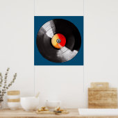Vinyl Record Poster (Küche)