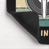 Vinyl Record Retro Stil Mouse Pad Mousepad (Ecke)