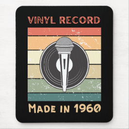 Vinyl Record Retro Stil Mouse Pad Mousepad