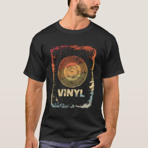 Vinyl Record Retro Vintag Record Player Geschenk T-Shirt