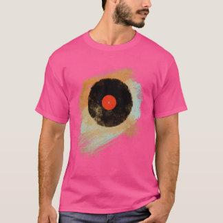 Vinyl Record Retro Vinyl Platten Modern Grunge Des T-Shirt
