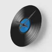 Vinyl Record Runde Wanduhr (Winkel)
