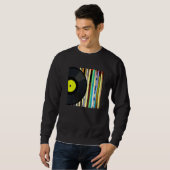Vinyl Record Sammlung Vinyl Album Sweatshirt (Vorne ganz)