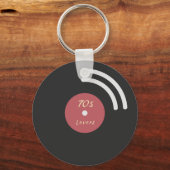 Vinyl Record Schlüsselanhänger (Vorderseite)