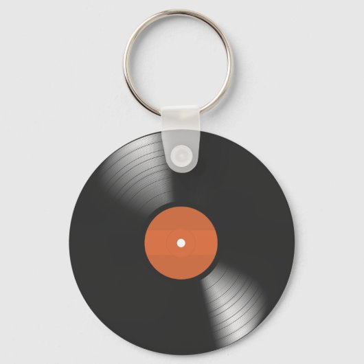 Vinyl Record Schlüsselanhänger (Vorderseite)