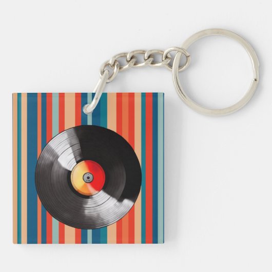 Vinyl Record Schlüsselanhänger (Rückseite)