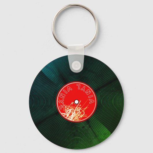 Vinyl Record Schlüsselanhänger (Rückseite)