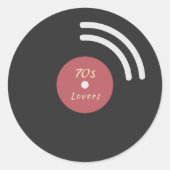 Vinyl Record Stickers (Vorderseite)