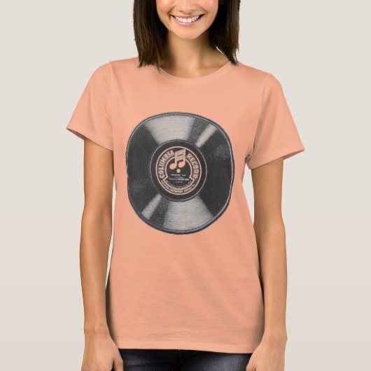 Vinyl Record T - Shirt (Vorderseite)
