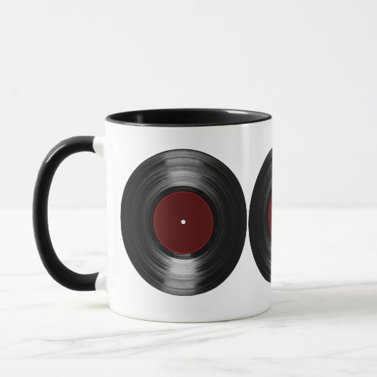 Vinyl Record Tasse (Links)