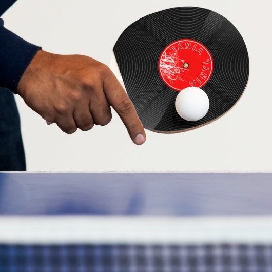 Vinyl Record Tischtennis Schläger (InSitu)