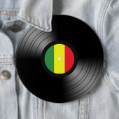 Vinyl-Reggae Button (Beispiel)