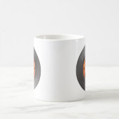 Vinyl regiert kaffeetasse (Mittel)