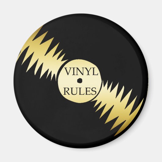 VINYL REGLES MAGNET (Vorne)