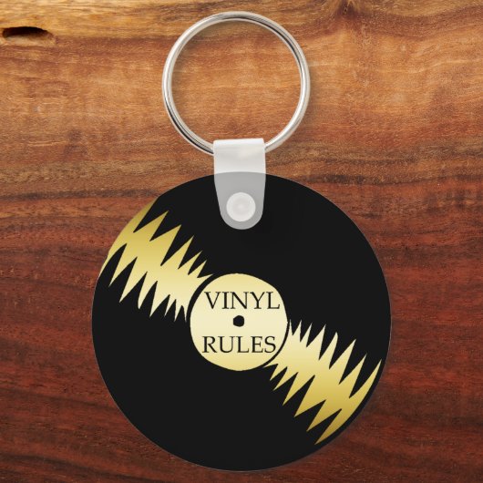 VINYL REGLES SCHLÜSSELANHÄNGER (Vorderseite)