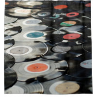Vinyl Retro Kunststoff alt schwarz