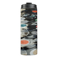 Vinyl Retro Kunststoff alt schwarz
