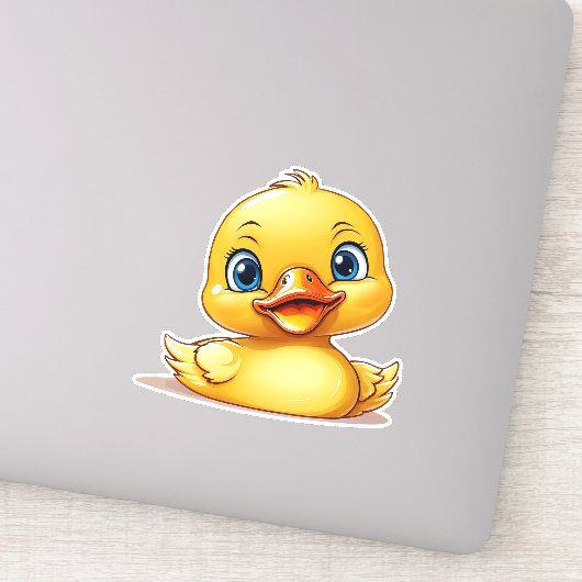 Vinyl - Rubber Ducky Decal Aufkleber (Detail)
