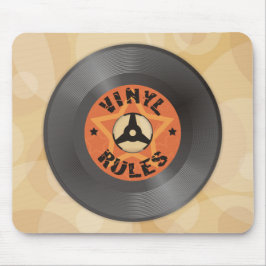 Vinyl Rules Mousepad