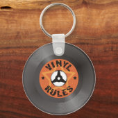 Vinyl Rules Schlüsselanhänger (Vorderseite)