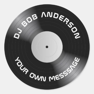 Vinyl Runder Aufkleber