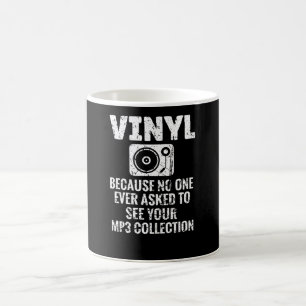 Vinyl-Sammler  Vinyl Lovers Vinyl Disk Record Kaffeetasse
