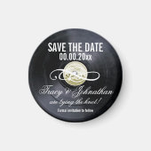 Vinyl Save the Date PERSONALIZE Magnet (Vorne)